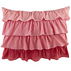 Fade to Pink Ruffle Sham